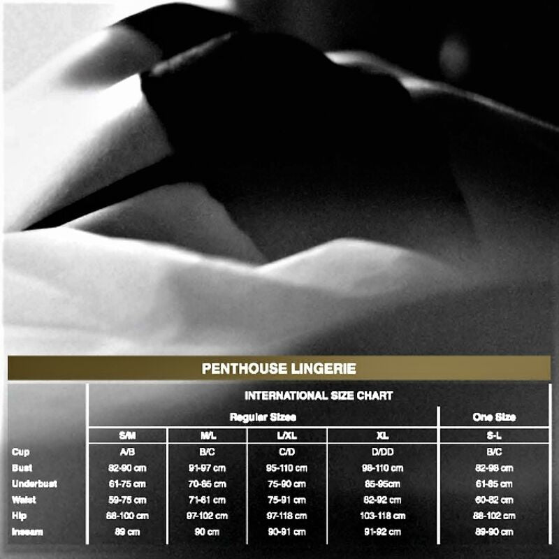 PENTHOUSE - CLASSIFIED TANGA NEGRO / BLANCO / NARANJA