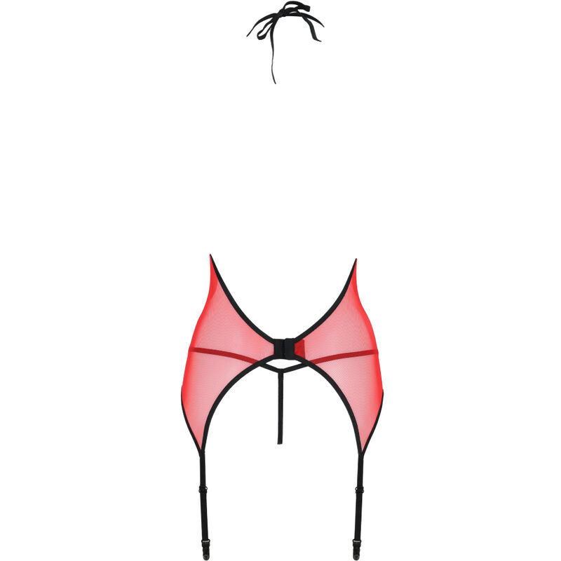 PASSION - PEONIA CORSET EROTIC LINE ROJO