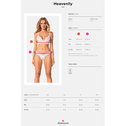 OBSESSIVE - HEAVENLLY SET 2 PIEZAS