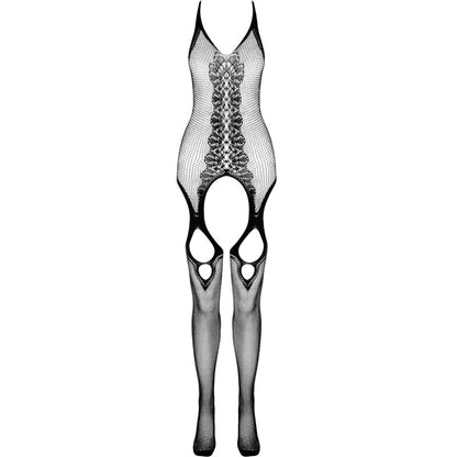 PASSION - ECO COLLECTION BODYSTOCKING ECO BS013 NEGRO / ROJO / BLANCO