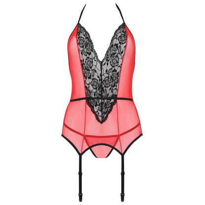 PASSION - PEONIA CORSET EROTIC LINE ROJO