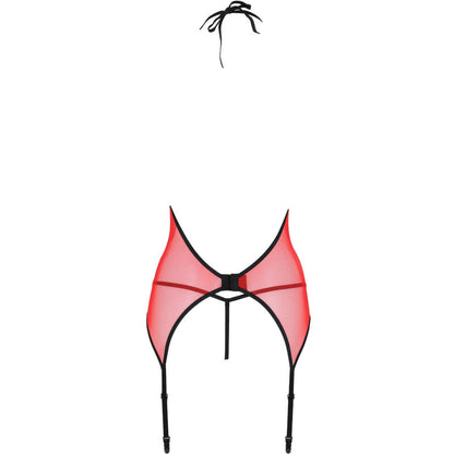 PASSION - PEONIA CORSET EROTIC LINE ROJO