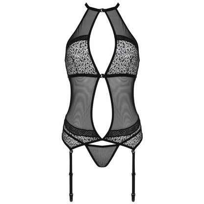 PASSION - SATARA CORSET EROTIC LINE NEGRO