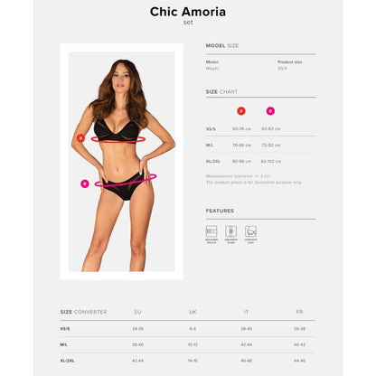OBSESSIVE - CHIC AMORIA SET 2 PIEZAS
