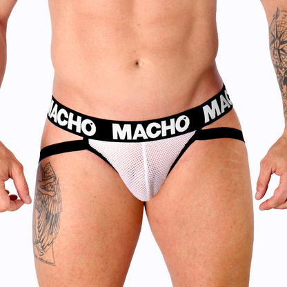 MACHO - MX26X1 JOCK REJILLA BLANCO