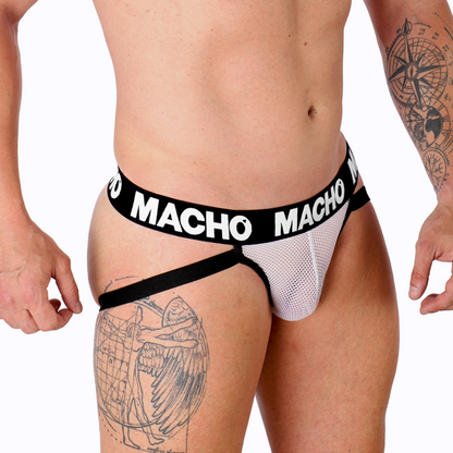 MACHO - MX26X1 JOCK REJILLA BLANCO
